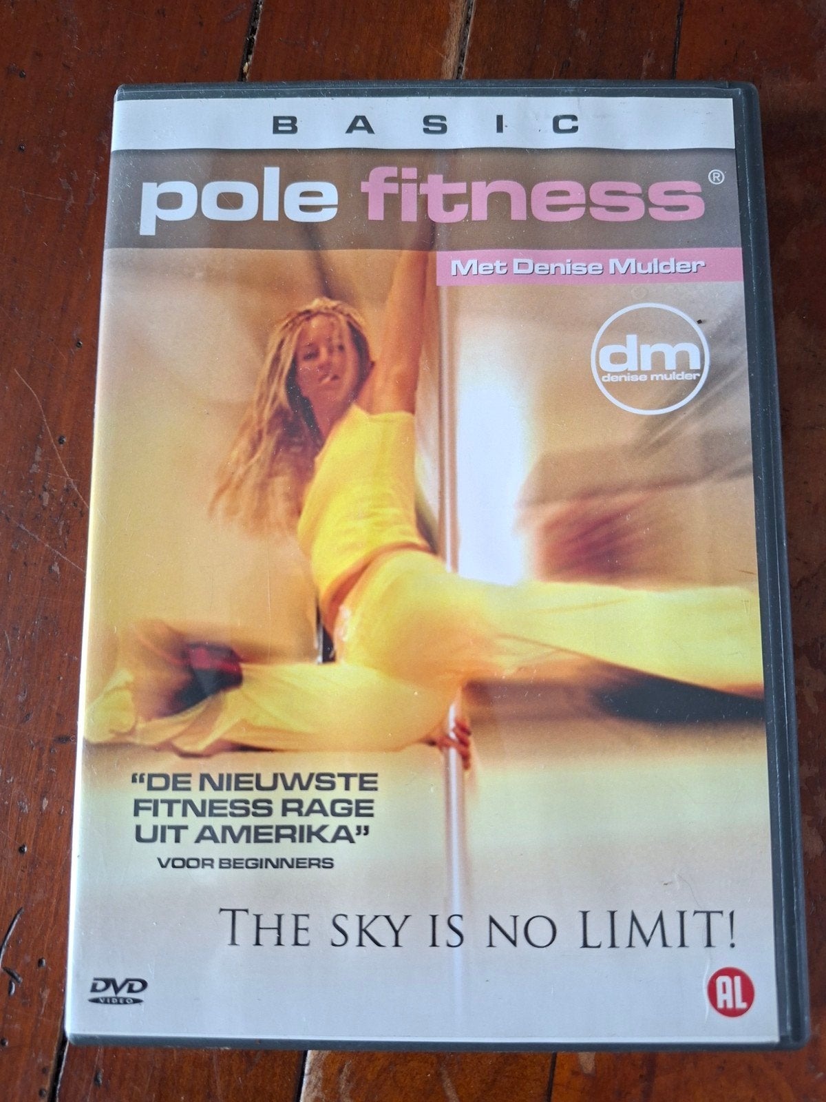 Basic Pole Fitness DVD met Denise Mulder - Voor Beginners, Gebruikt, Alle leeftijden, Workout, Yoga, fitness of dans