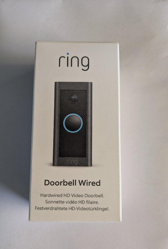 RING Deurbel & Chime, Huis en Inrichting, Deurbellen, Ophalen of Verzenden, Bewegingsdetectiesensor, Nieuw, Bedraad