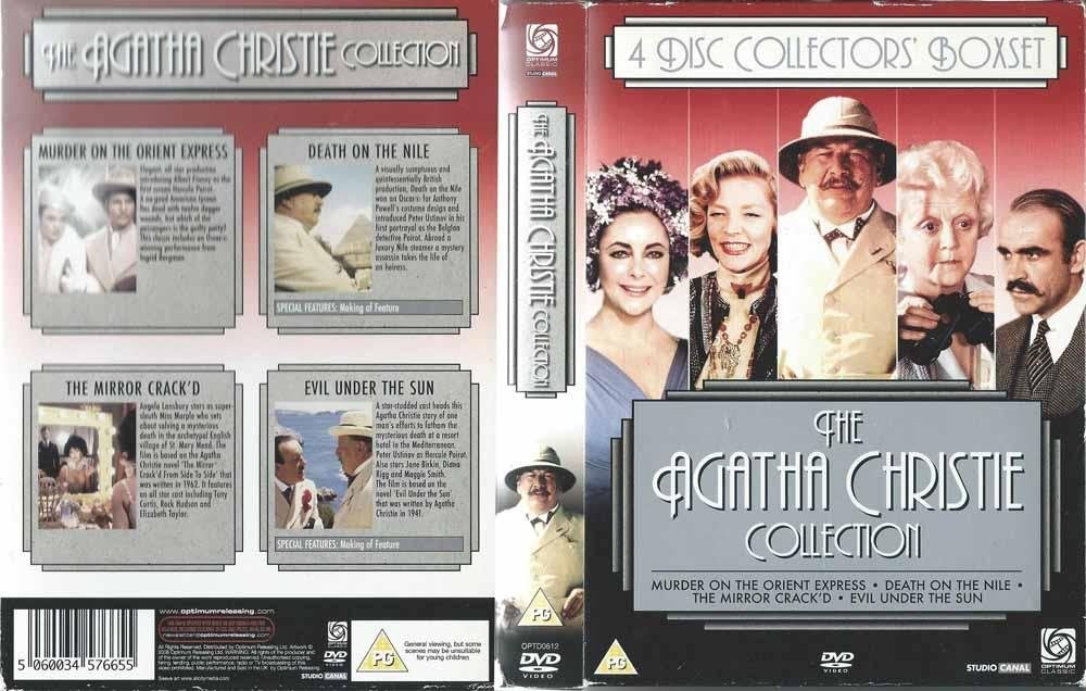 Agatha Christie Collection 4Disc Collectors boxset, Alle leeftijden, Ophalen of Verzenden, Zo goed als nieuw, Actie en Avontuur