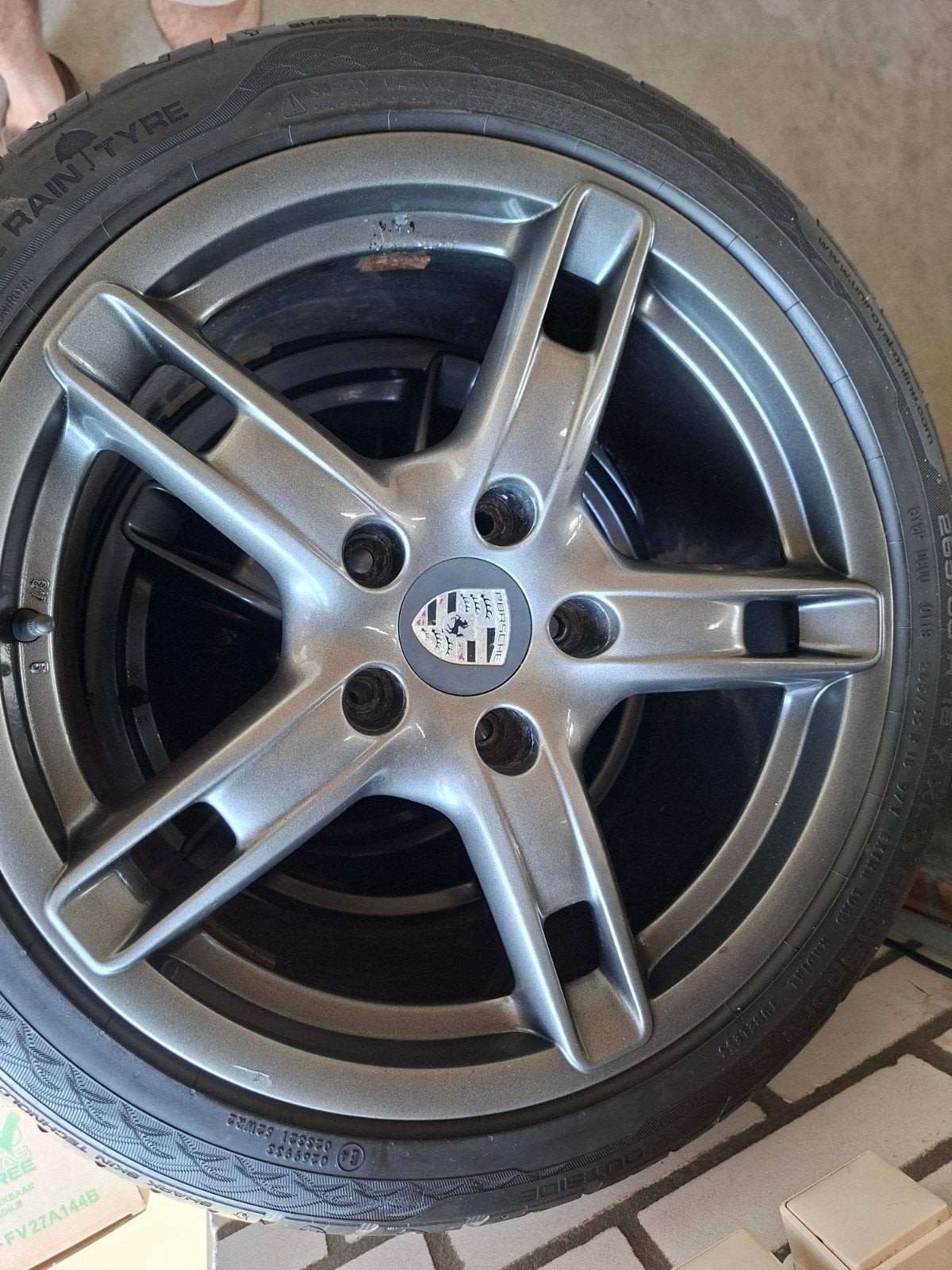 Porsche Boxster 987 S / Cayman 18 inch velgen (2004-2012), Ophalen, 18 inch, Gebruikt, Velg(en)