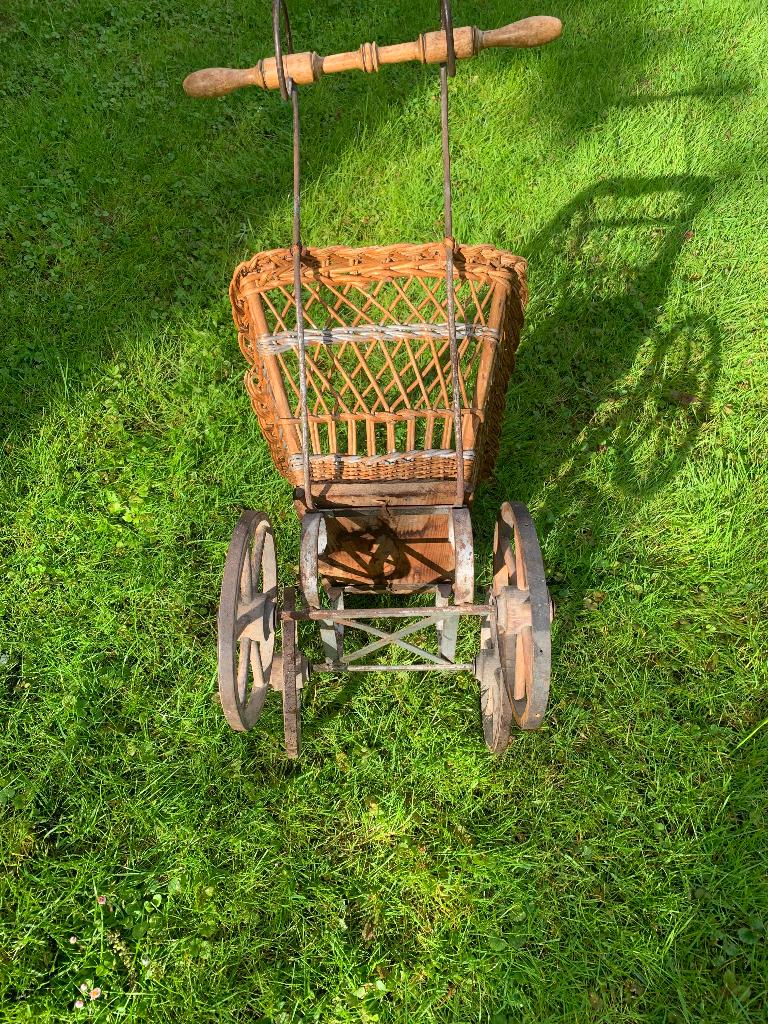 Poppenwagen, Ophalen, Gebruikt