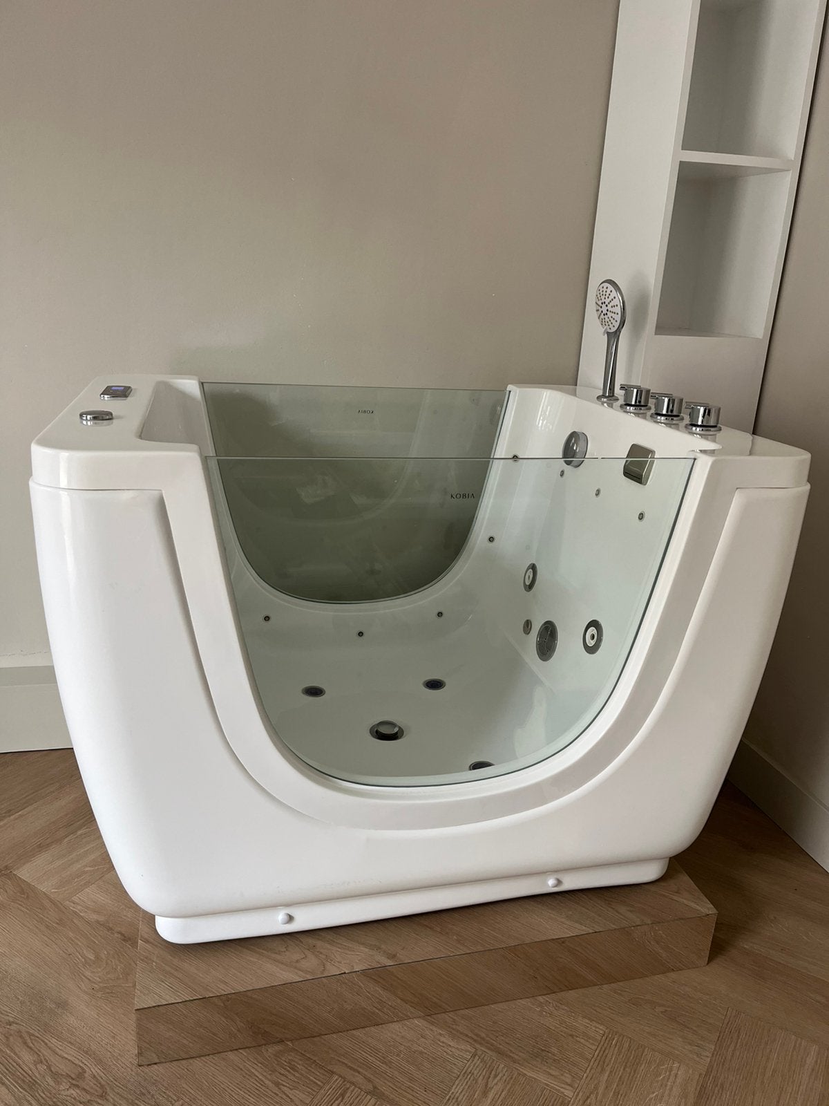 Babyspa, Ophalen, Zo goed als nieuw