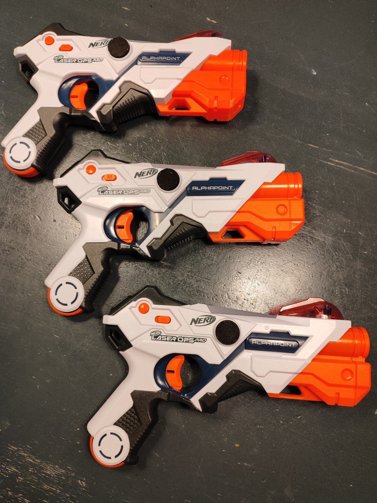 Nerf Laser Ops Pro AlphaPoint Blasters met standaard, Ophalen of Verzenden, Gebruikt, Jongen of Meisje