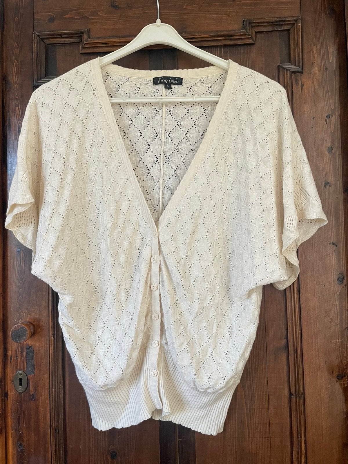 Vestje King Louie maat XL, Kleding | Dames, Ophalen of Verzenden, Zo goed als nieuw, Maat 42/44 (L), Beige