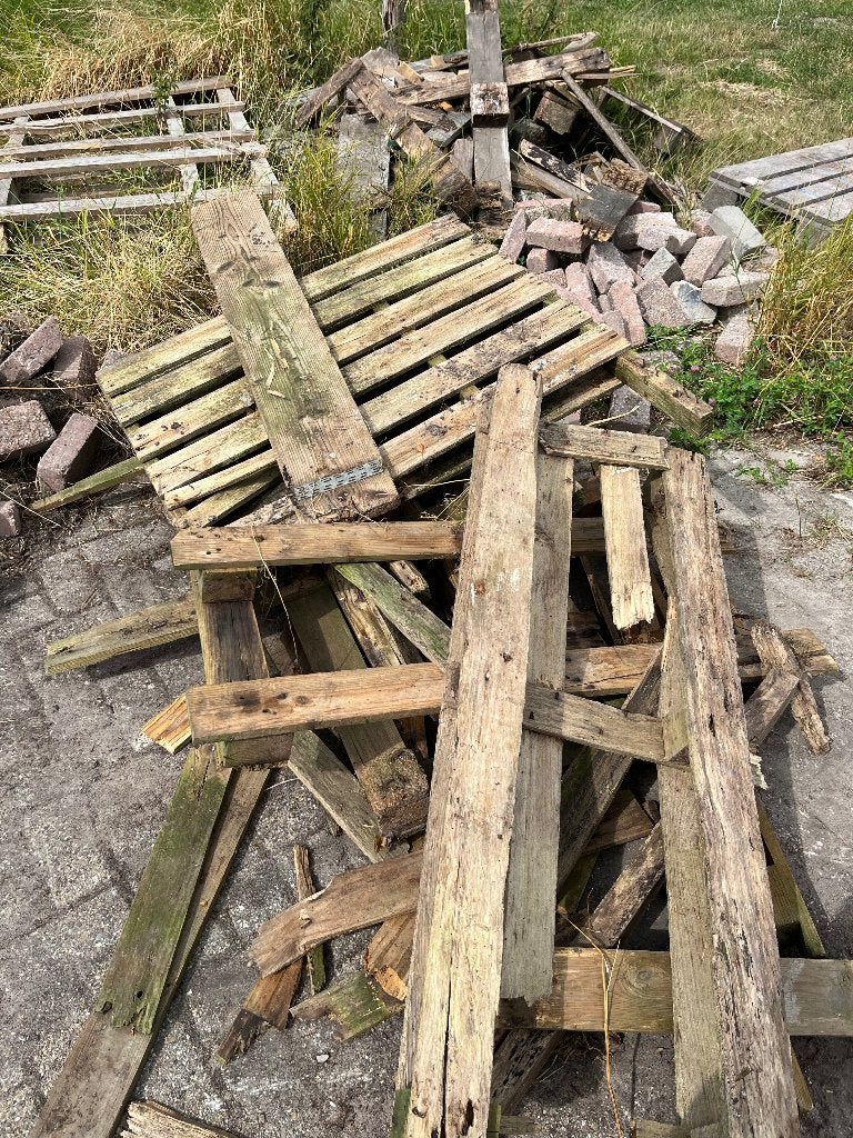 Oud pallethout brandhout pallet hout, Minder dan 3 m³, Ophalen, Overige houtsoorten