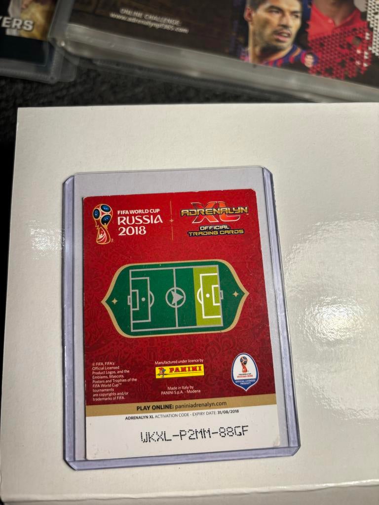 FIFA World Cup Russia 2018 Adrenalyn XL Kaart Lukaku Mertens, Ophalen of Verzenden, Zo goed als nieuw, Buitenlandse clubs, Spelerskaart