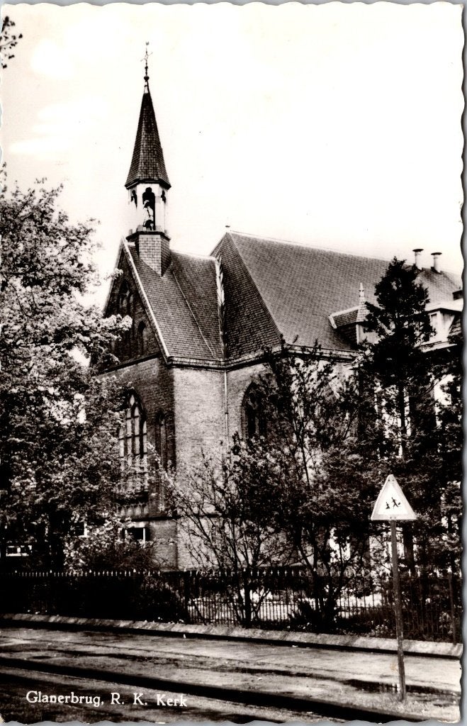 Glanerbrug - 4 oude ansichtkaarten, Verzenden, 1960 tot 1980, Gelopen, Overijssel