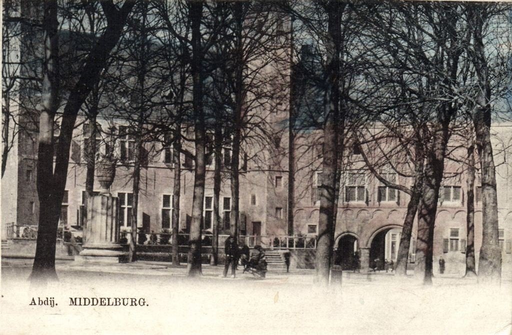Abdij. - Middelbrug. - ongelopen, Verzenden, 1920 tot 1940, Ongelopen, Noord-Brabant