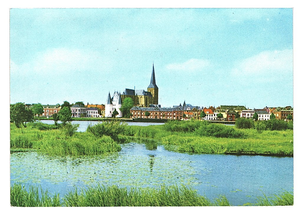 36936 Kampen Ov 81 .Gelopen met zegel Postcode, Ophalen of Verzenden, 1980 tot heden, Gelopen, Overijssel