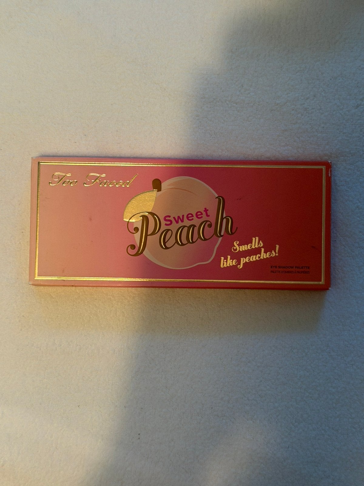Too Faced peach, Ophalen of Verzenden, Zo goed als nieuw, Overige kleuren, Ogen