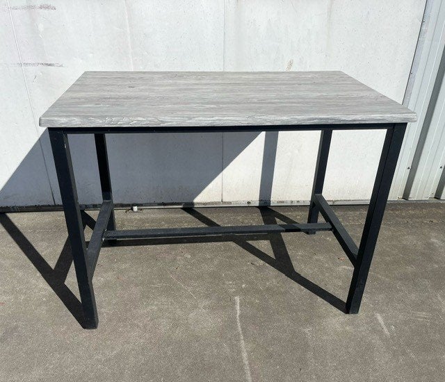 statafel 140x80 cafe mancave outdoor hangtafel bartafel, Ophalen, Zo goed als nieuw