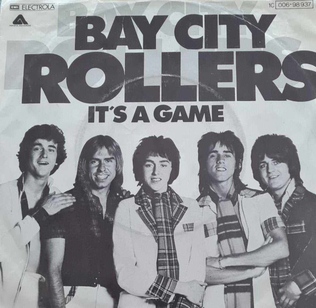 BAY CITY ROLLERS  - IT'S A GAME, Cd's en Dvd's, Vinyl Singles, Ophalen of Verzenden, Gebruikt