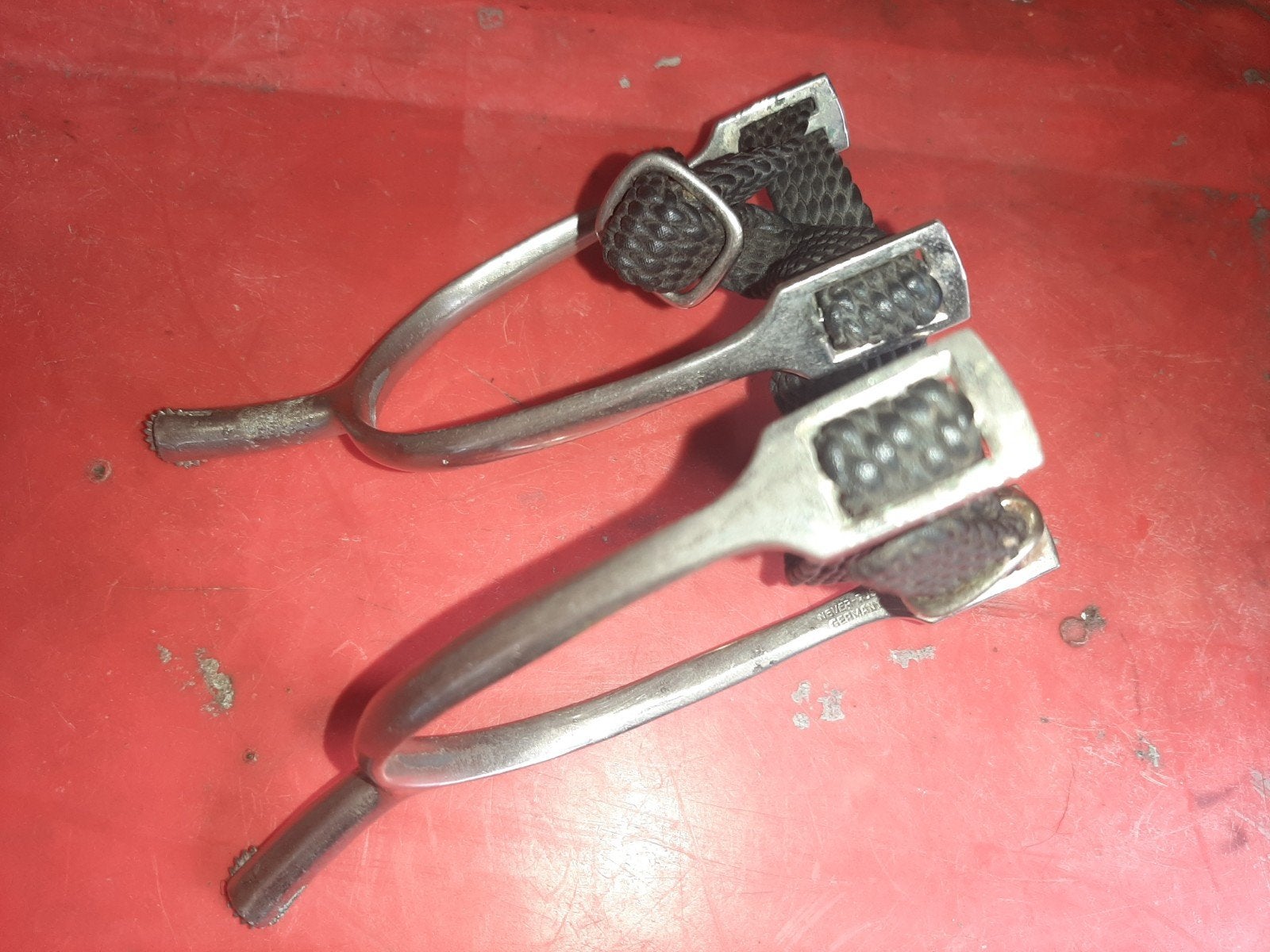 Duitse sporen met wieltjes., Ophalen of Verzenden