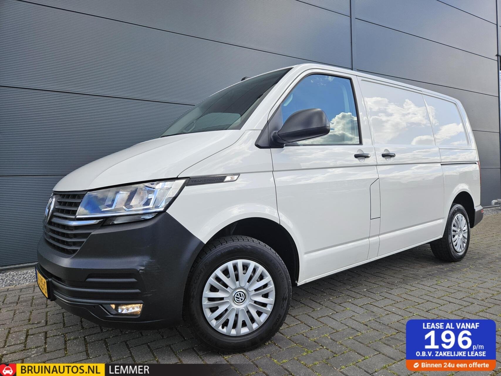 Volkswagen Transporter 2.0 TDI L1H1 carplay 2x schuifd Airco, Auto's, Gebruikt, Euro 6, 4 cilinders, 150 pk