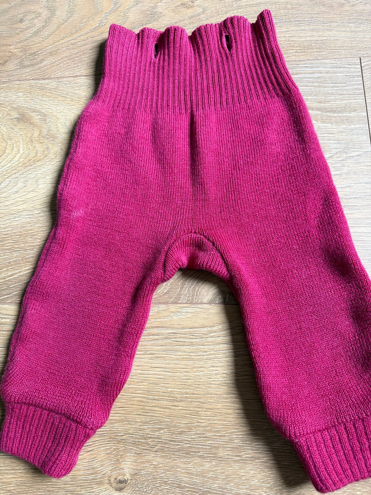 Disana Merino wollen broekje - Roze (62/68), Kinderen en Baby's, Ophalen of Verzenden, Zo goed als nieuw, Meisje