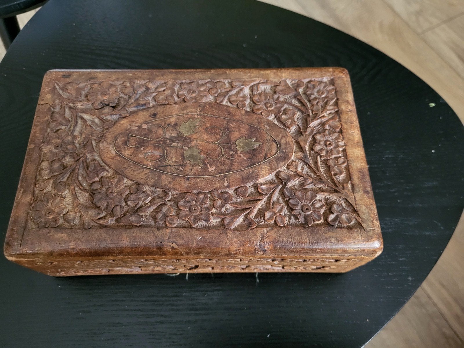 houten sigaren kistje, Verzamelen, Ophalen of Verzenden, Tabaksdoos of Verpakking