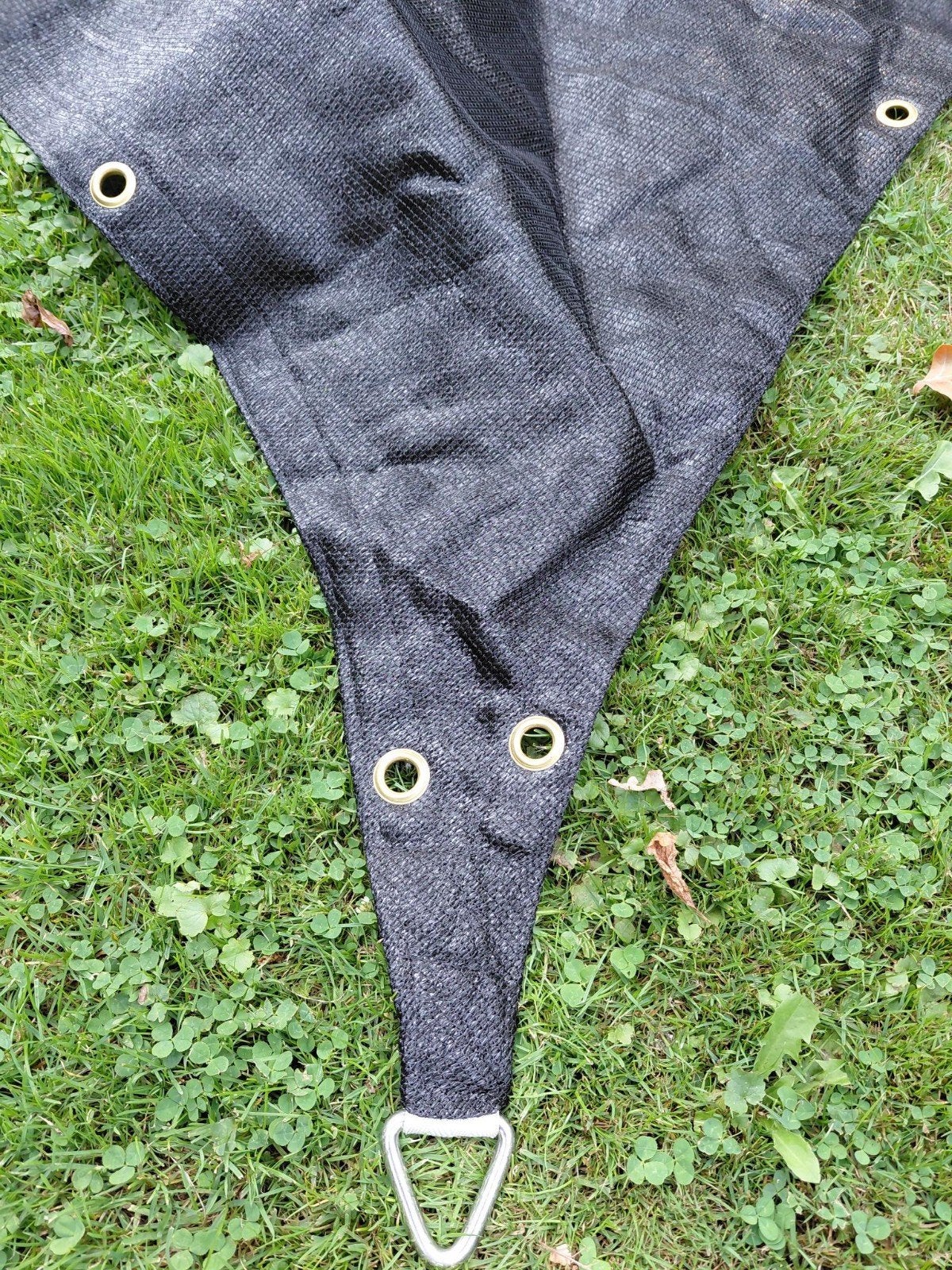 Zwart schaduwdoek/zonnedoek voor tuin of terras, Ophalen of Verzenden, Nieuw