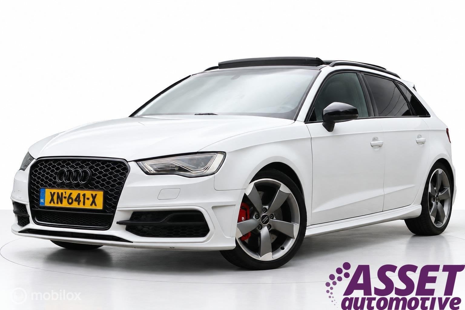 Audi S3 2.0 TFSI aut quattro 300pk Pro Line + | pano | LED, Auto's, Automaat, S3, Gebruikt, 4 cilinders