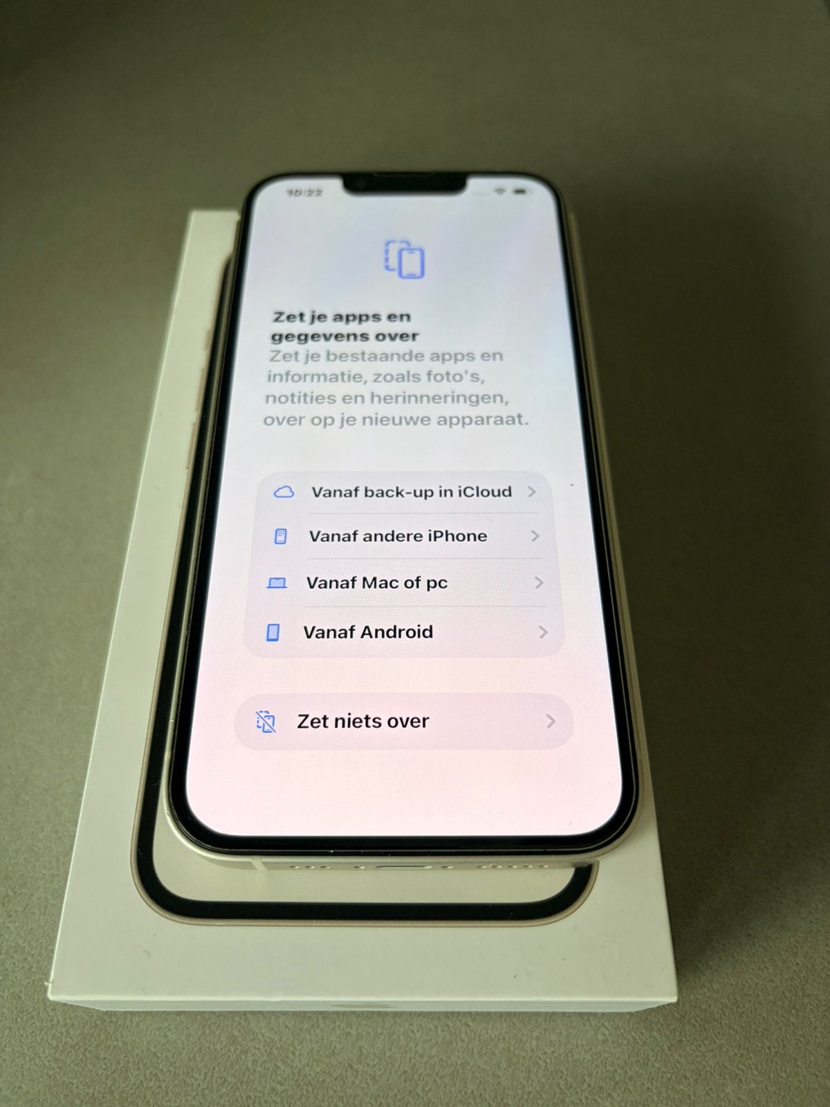 Apple Iphone 14 256gb (batterij 84%), Wit, Zo goed als nieuw, IPhone 14, Ophalen