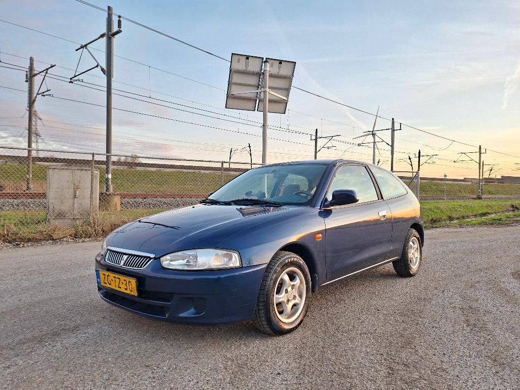 Mitsubishi Colt 1.3 Glxi Automaat 1999 Blauw Airco, 1299 cc, 74 pk, 4 cilinders, Colt