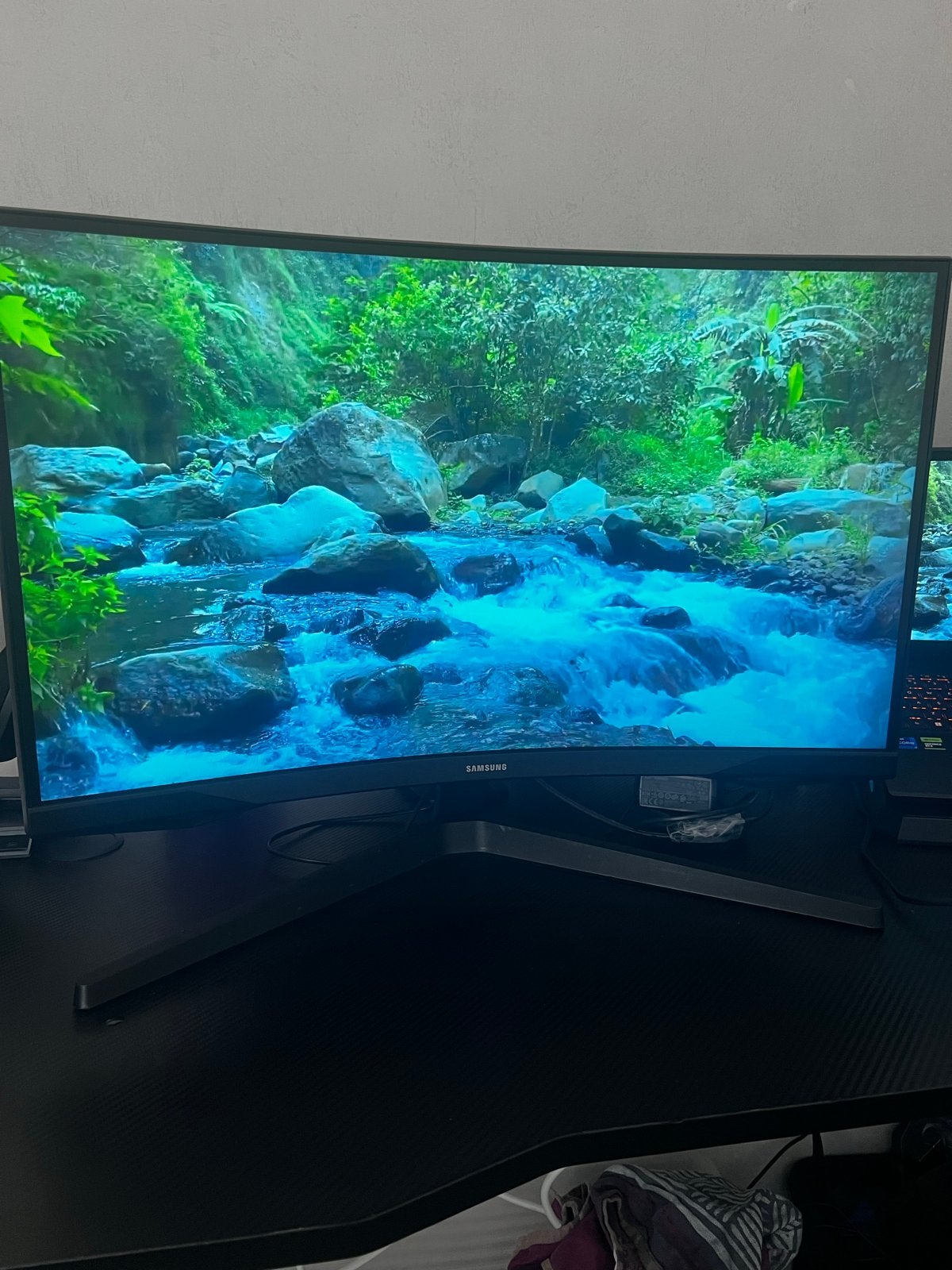 Samsung Curved Gaming Monitor - moet nu weg!, IPS, 101 t/m 150 Hz, Curved, Nieuw