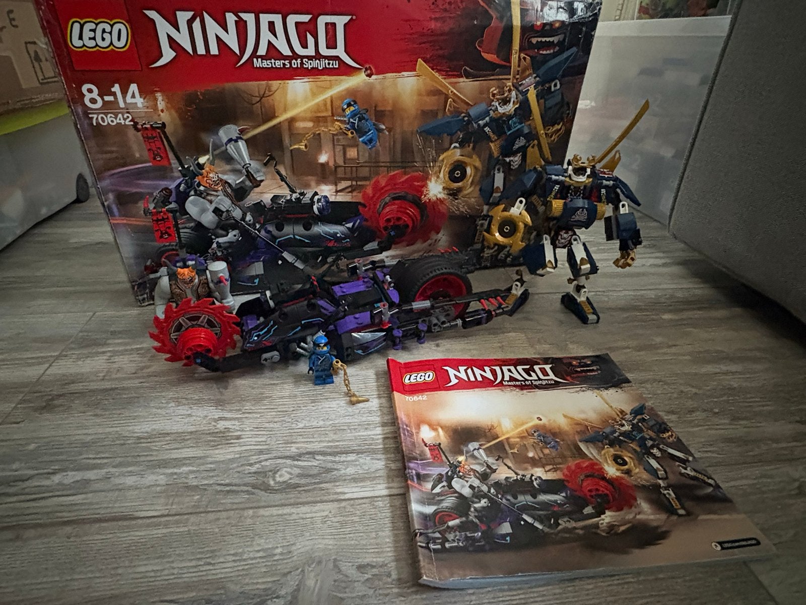 LEGO Ninjago 70642 Killow vs. Samurai X - Compleet, Ophalen of Verzenden, Zo goed als nieuw