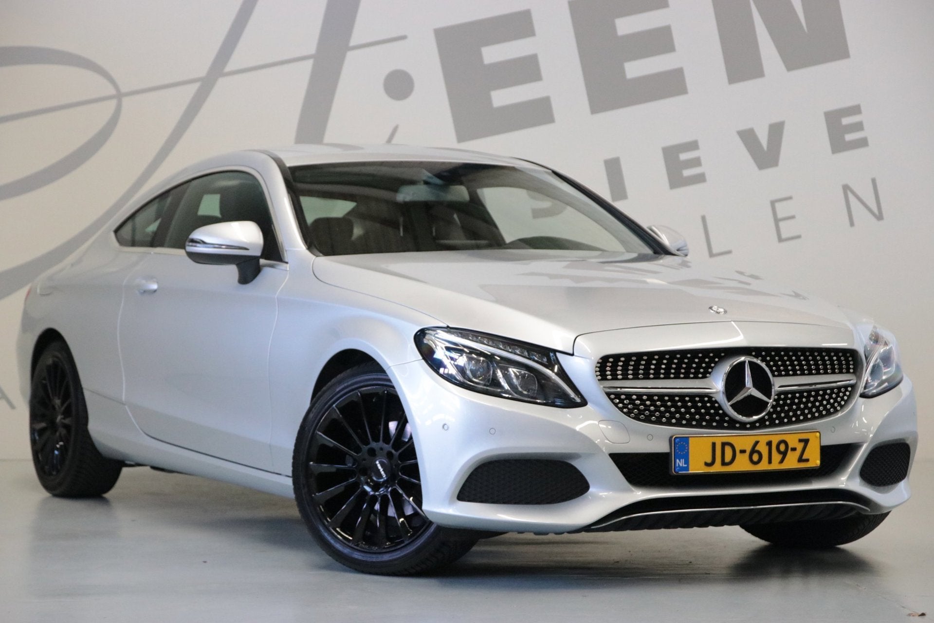 Mercedes-Benz C-klasse Coupé 180 Ambition/ Achteruitrijcame, Automaat, Achterwielaandrijving, 4 stoelen, Leder en Stof