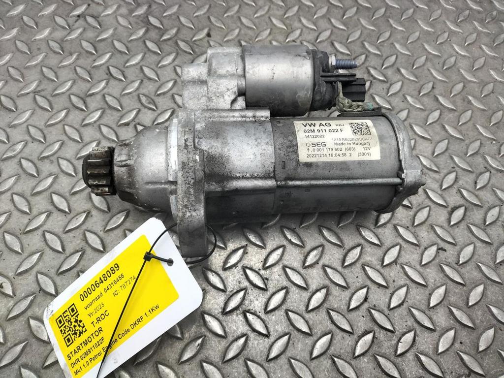 VOLKSWAGEN T-ROC STARTMOTOR 02M911022F 2023, Ophalen of Verzenden, Gebruikt, Stiba lid