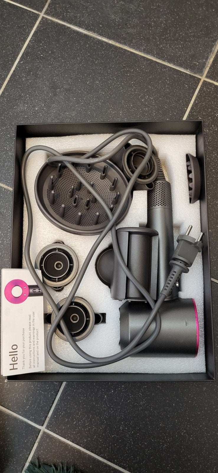 Novify Leafless Hair Dryer onderdelen (föhn kapot), Ophalen of Verzenden, Zo goed als nieuw, Haarverzorging