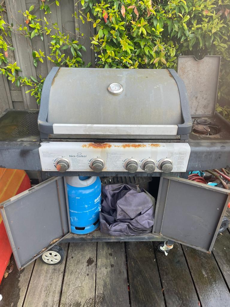 Nice Cooker gasbarbecue - Gebruikt, opknapper, Ophalen, Gebruikt
