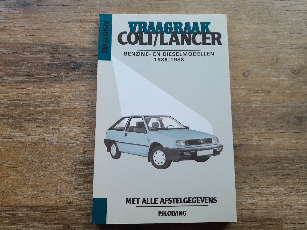 P.H. Olving/ Vraagbaak Mitsubishi Colt/Lancer, Verzenden