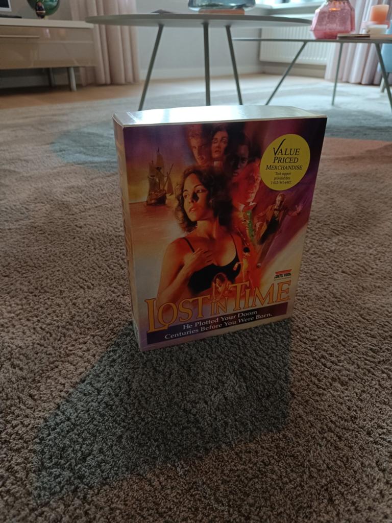 Lost in Time pc Big Box incl. Boekjes en floppy, Spelcomputers en Games, Games | Pc, Puzzel en Educatief, 1 speler, Ophalen of Verzenden