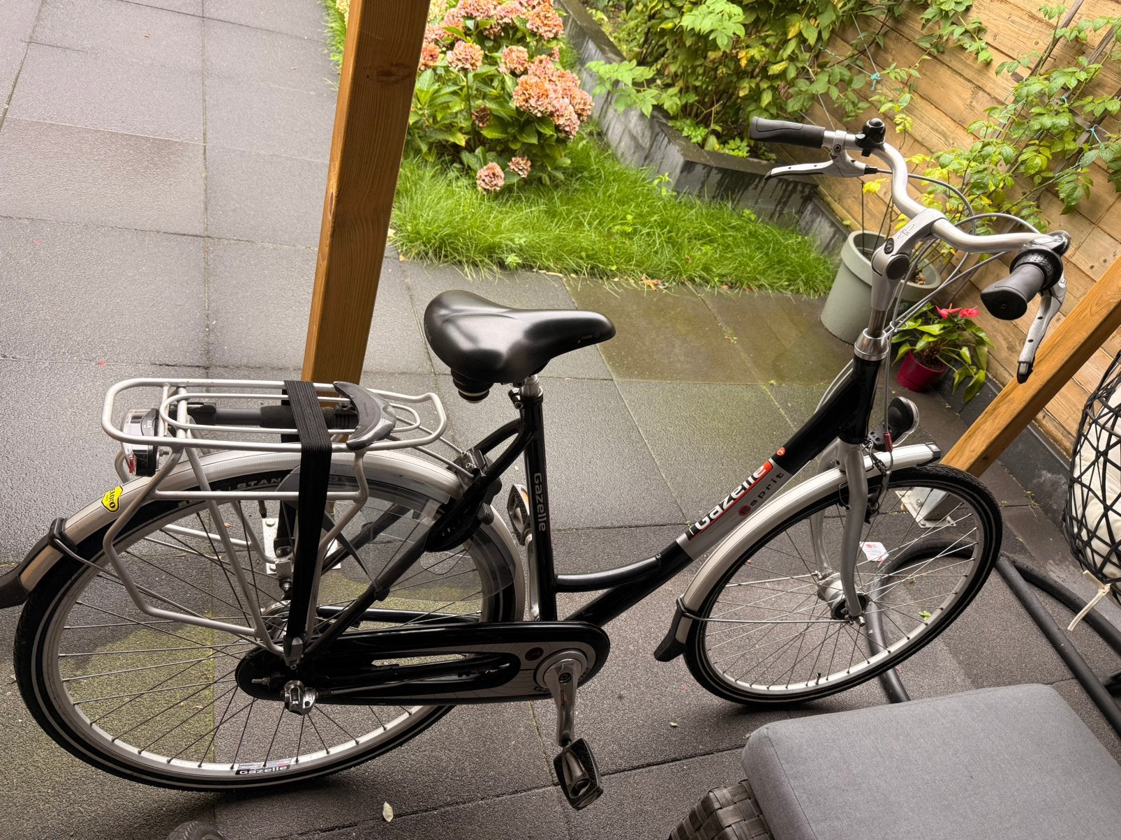Gazelle Esprit Damesfiets – 55 cm – 3 Versnellingen, Ophalen, 53 tot 56 cm, Versnellingen, Zo goed als nieuw