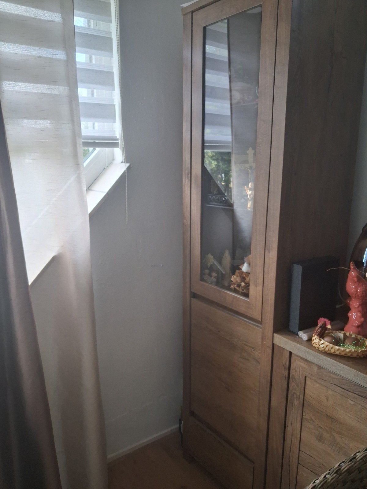 Complete set: Dressoir, vitrinekast, eettafel en tv-meubel, Ophalen