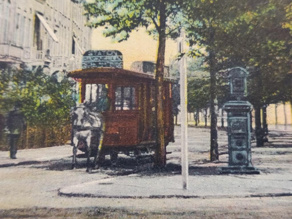 X1591 Ginneken 1911 Tram, Ophalen of Verzenden, Voor 1920, Noord-Holland