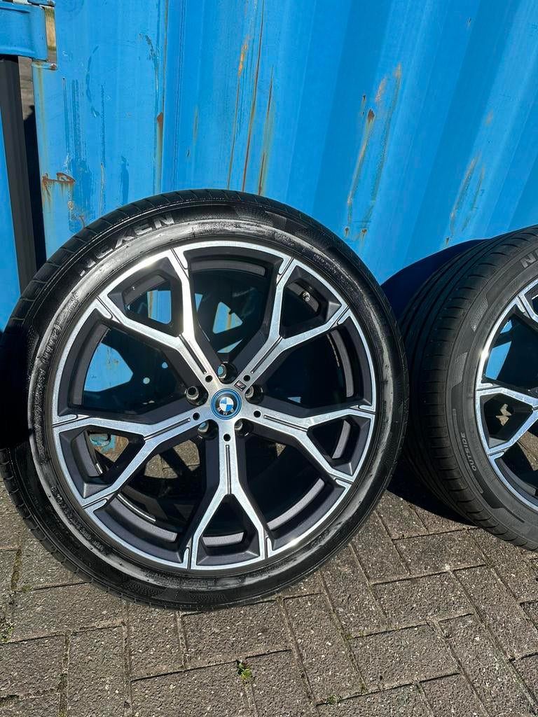 BMW X5 G05  X6 G06 Originele Y spaak velgen 741M breedset, Ophalen, 275 mm, Banden en Velgen, Nieuw
