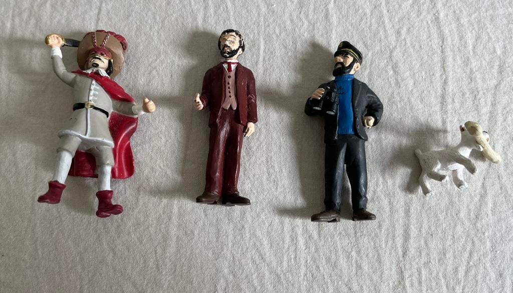 Kuifje mini figuurtjes van Plastoy, Ophalen of Verzenden, Zo goed als nieuw