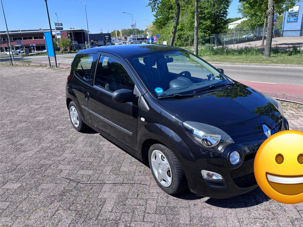 Te koop Renault Twingo, Auto's, 74 pk, 4 cilinders, Zwart, Handgeschakeld