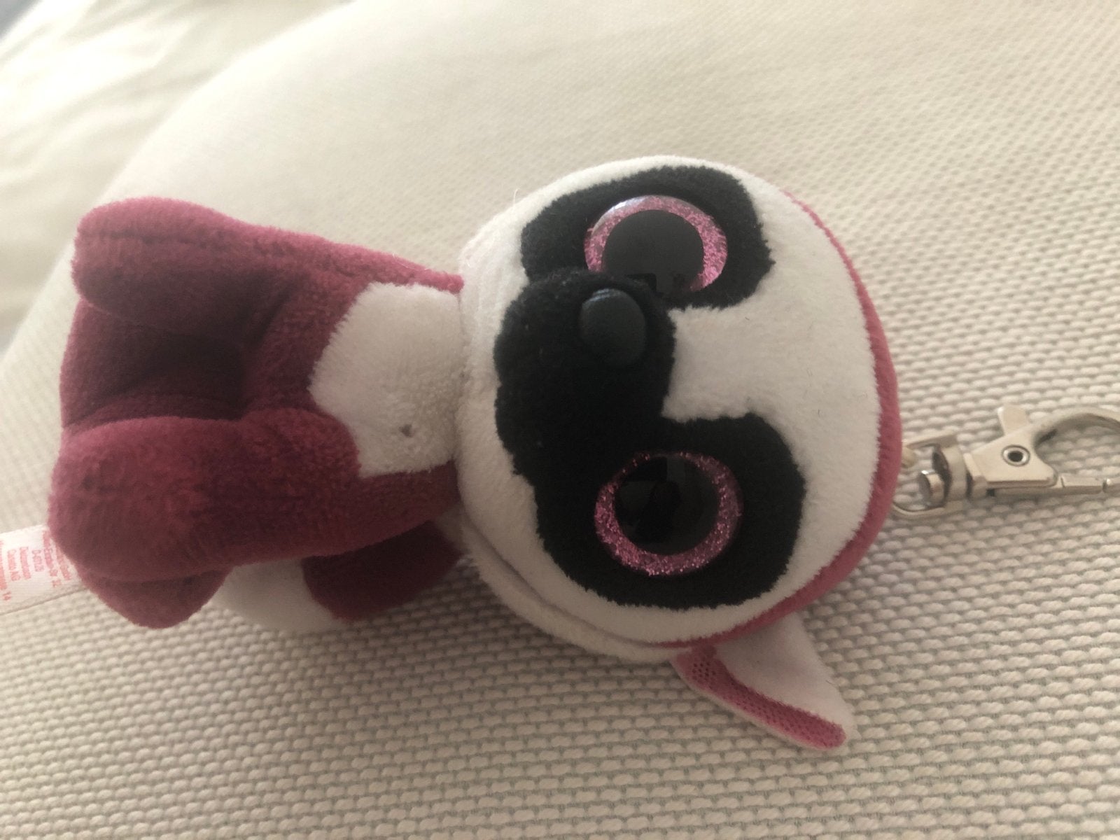TY Beanie Boo's LeeAnn de Lemur sleutelhanger, Overige karakters, Overige typen, Ophalen of Verzenden, Zo goed als nieuw