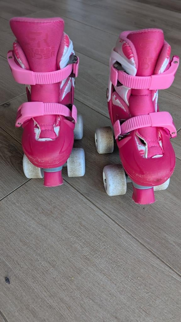 Verstelbare rolschaatsen voor meisjes - Maat 27-30, Ophalen, Verstelbaar, Gebruikt, Kinderen