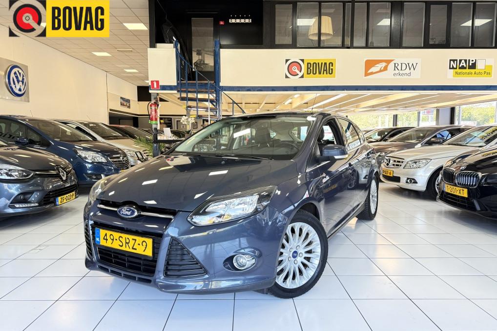 Ford Focus 1.6 TI-VCT First Ed Bovag Garantie Navi, Auto's, Ford, Focus, 125 pk, Gebruikt, 4 cilinders