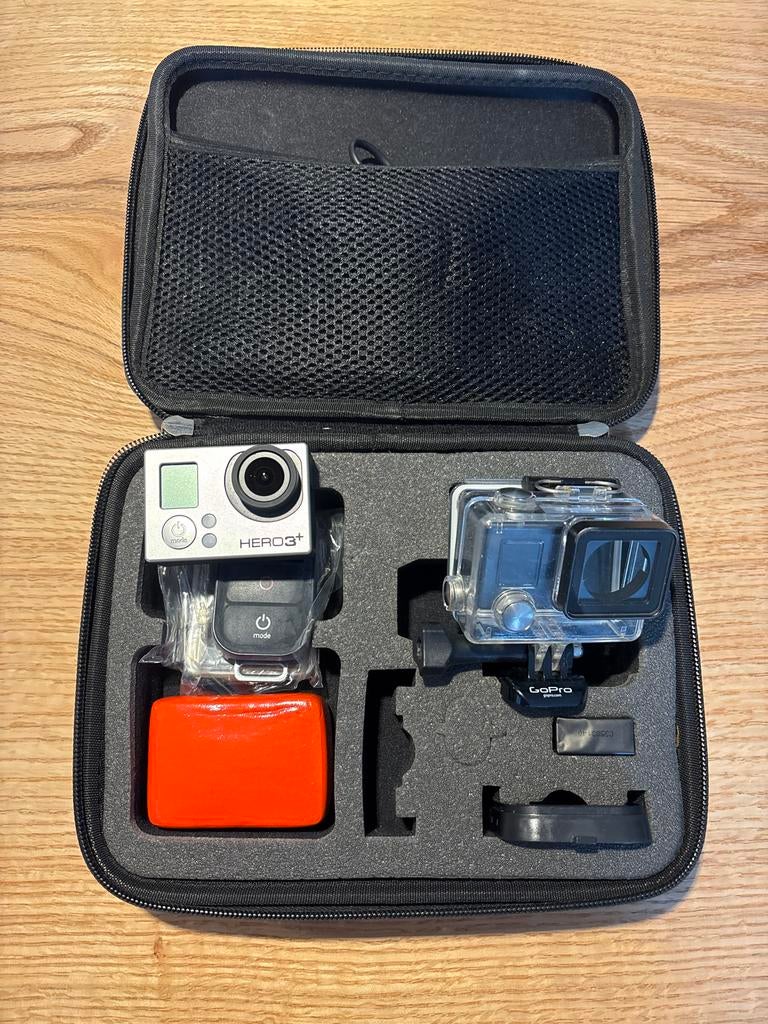 GoPro Hero 3+ met duikfilter en afstandsbediening, Ophalen of Verzenden, Gebruikt, GoPro