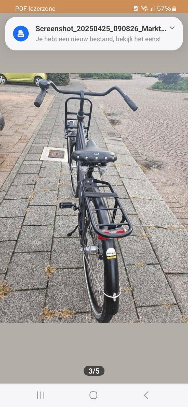 Bimas Transportfiets - nieuw, Terugtraprem, 53 tot 56 cm, Nieuw, Ophalen