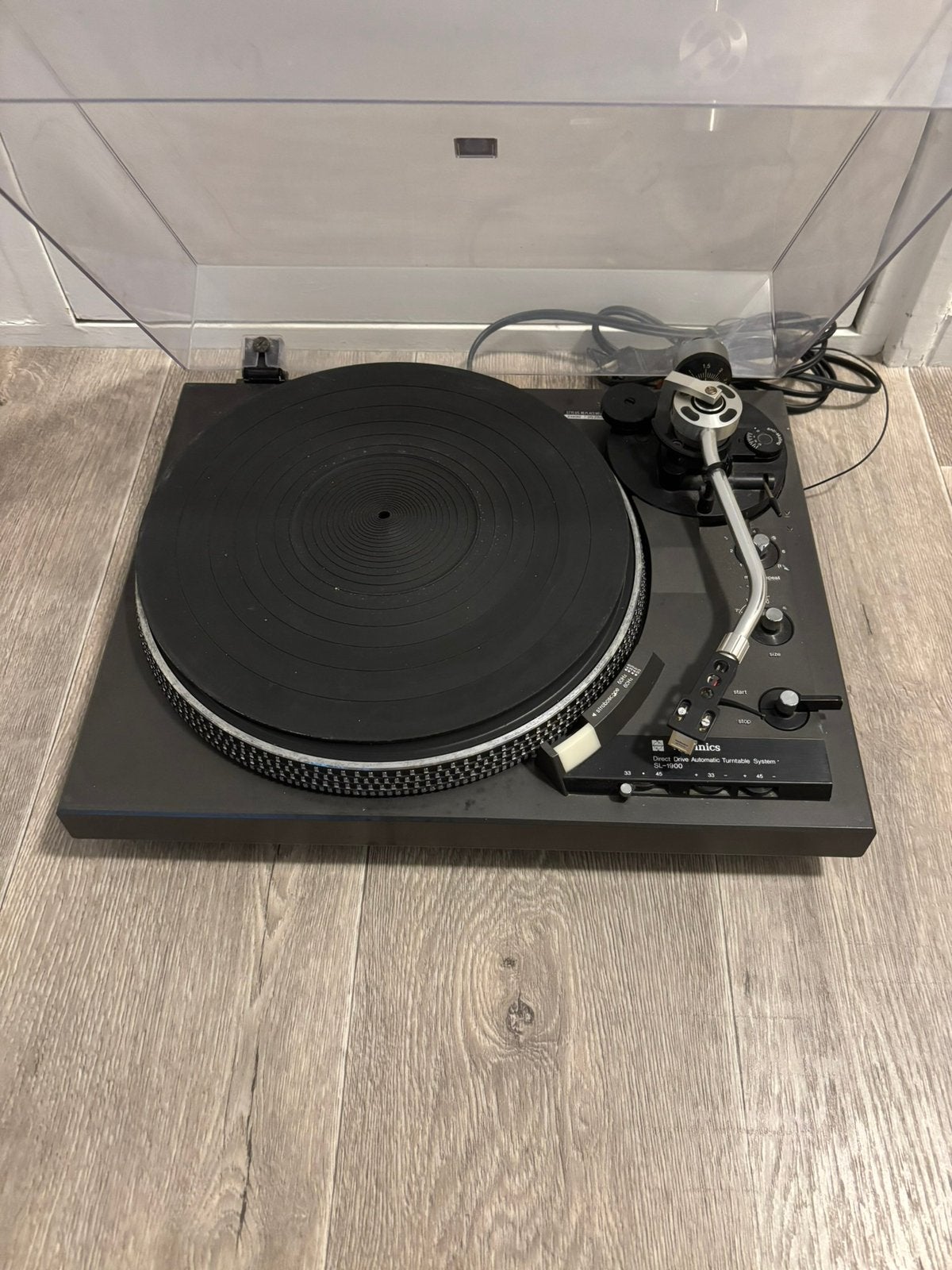 Technics SL-1900 + Technics SU-8077 - Vinylset, Ophalen of Verzenden, Zo goed als nieuw, Technics