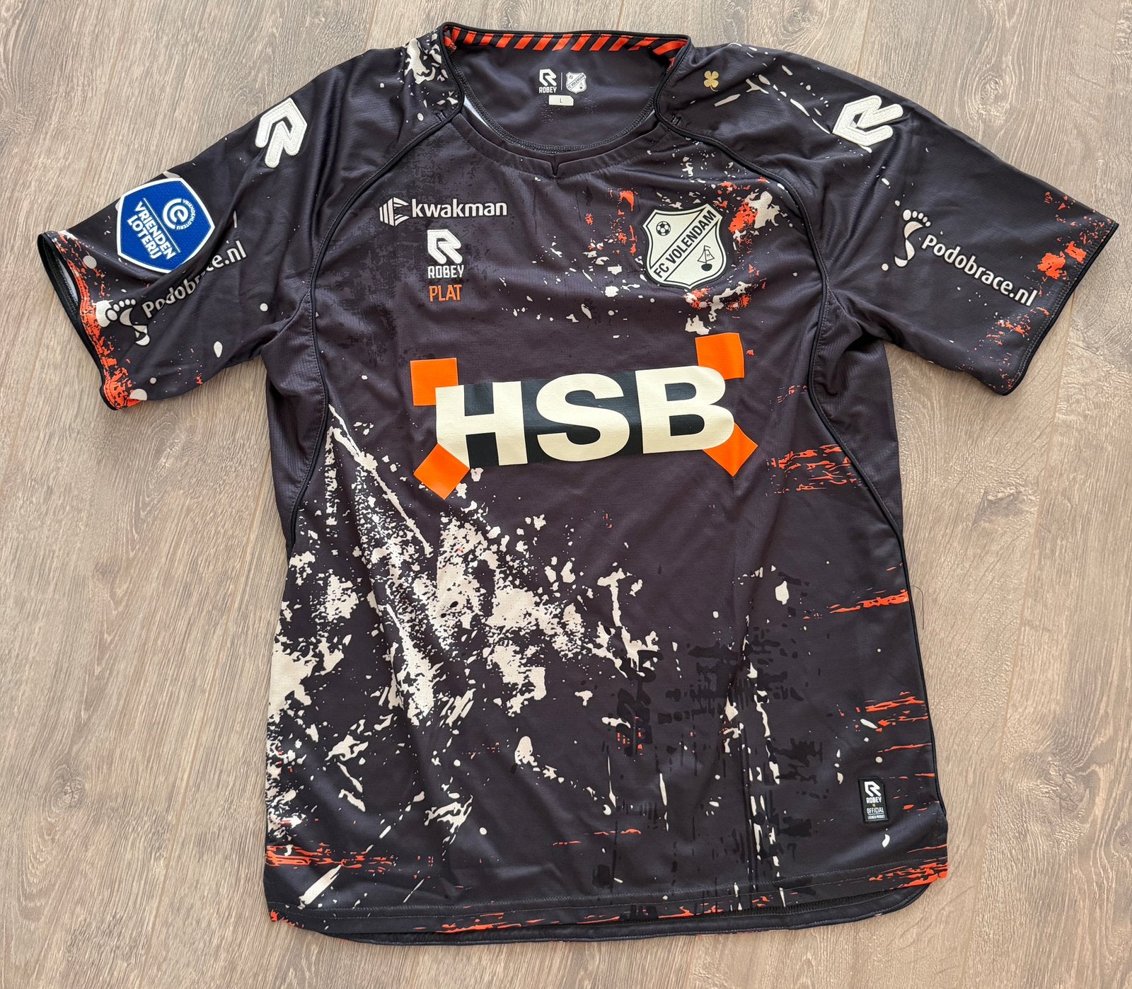 Matchworn uitshirt Alex Plat FC Volendam 2025-2026, Verzamelen, Ophalen of Verzenden, Gebruikt, Overige binnenlandse clubs, Shirt