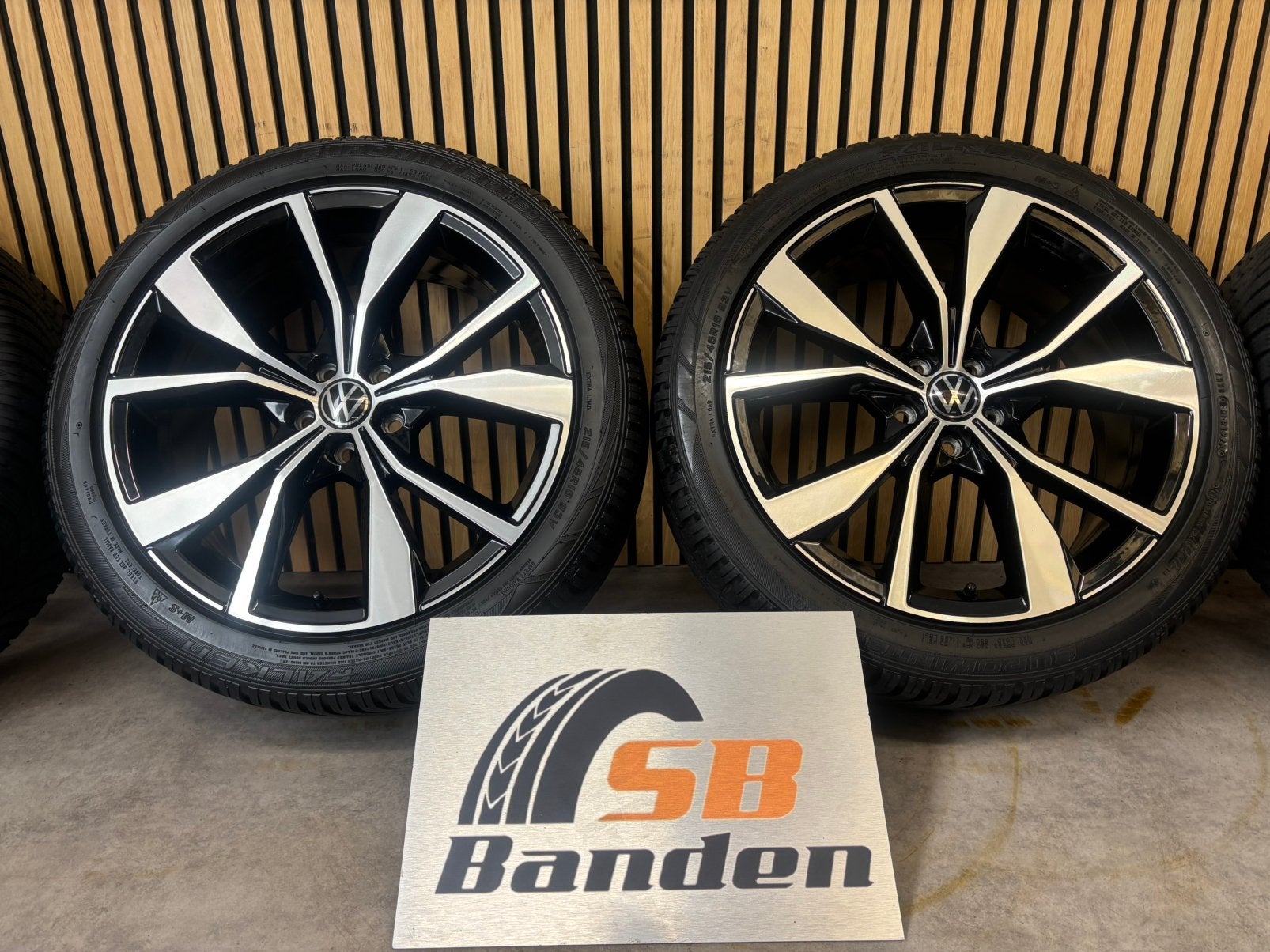 Volkswagen Tiago T-Cross Orig 18 inch velgen + Winterbanden, Auto-onderdelen, 18 inch, Taigo, Banden en Velgen, Vw