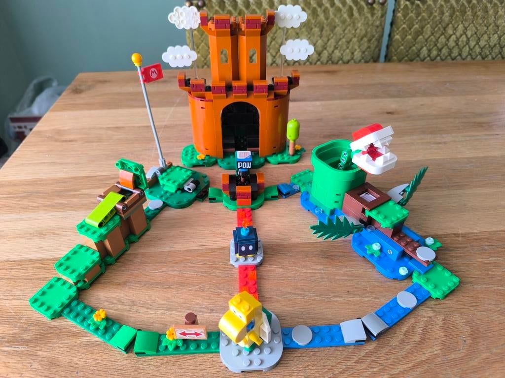 Lego Super Mario Bewaakte Vesting 71362 uitbreidingsset, Ophalen of Verzenden, Zo goed als nieuw