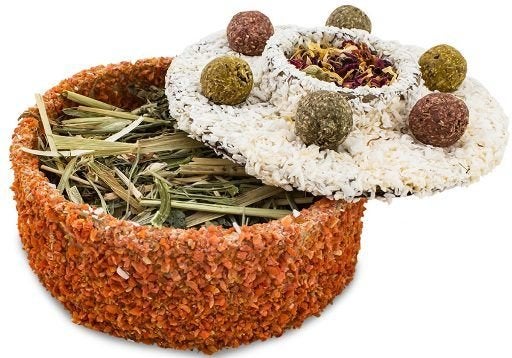 taart voor konijnen met kruiden, Dieren en Toebehoren, Dierenvoeding, Ophalen of Verzenden, Knaagdier of Konijn