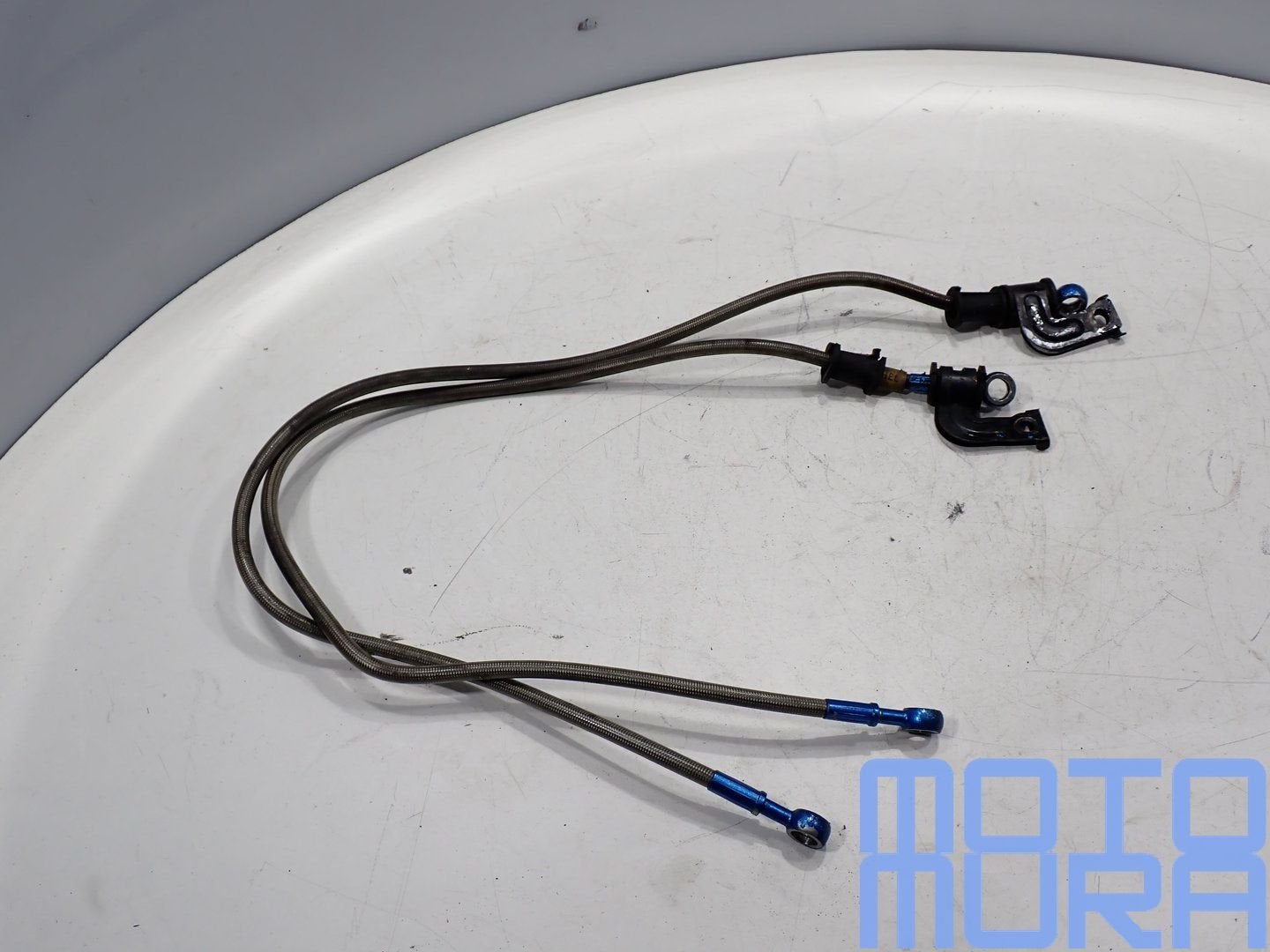 RVS remleidingen voor Yamaha YZF R1 1998 - 2001 RN01 RN04 re, Motoren, Gebruikt, -, -, Ophalen of Verzenden