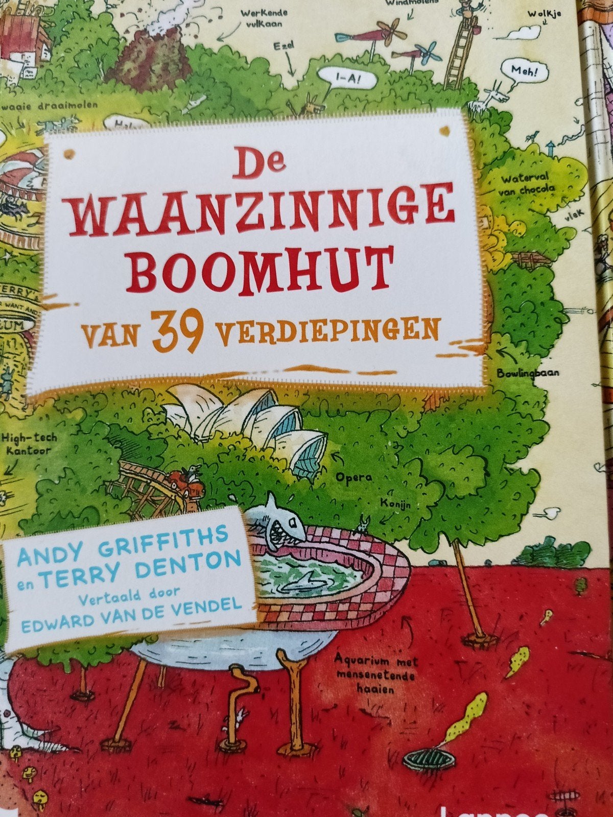 De waanzinnige boomhut 5€ p.s, Boeken, Ophalen, Zo goed als nieuw, Andy Griffiths; Terry Denton, Fictie